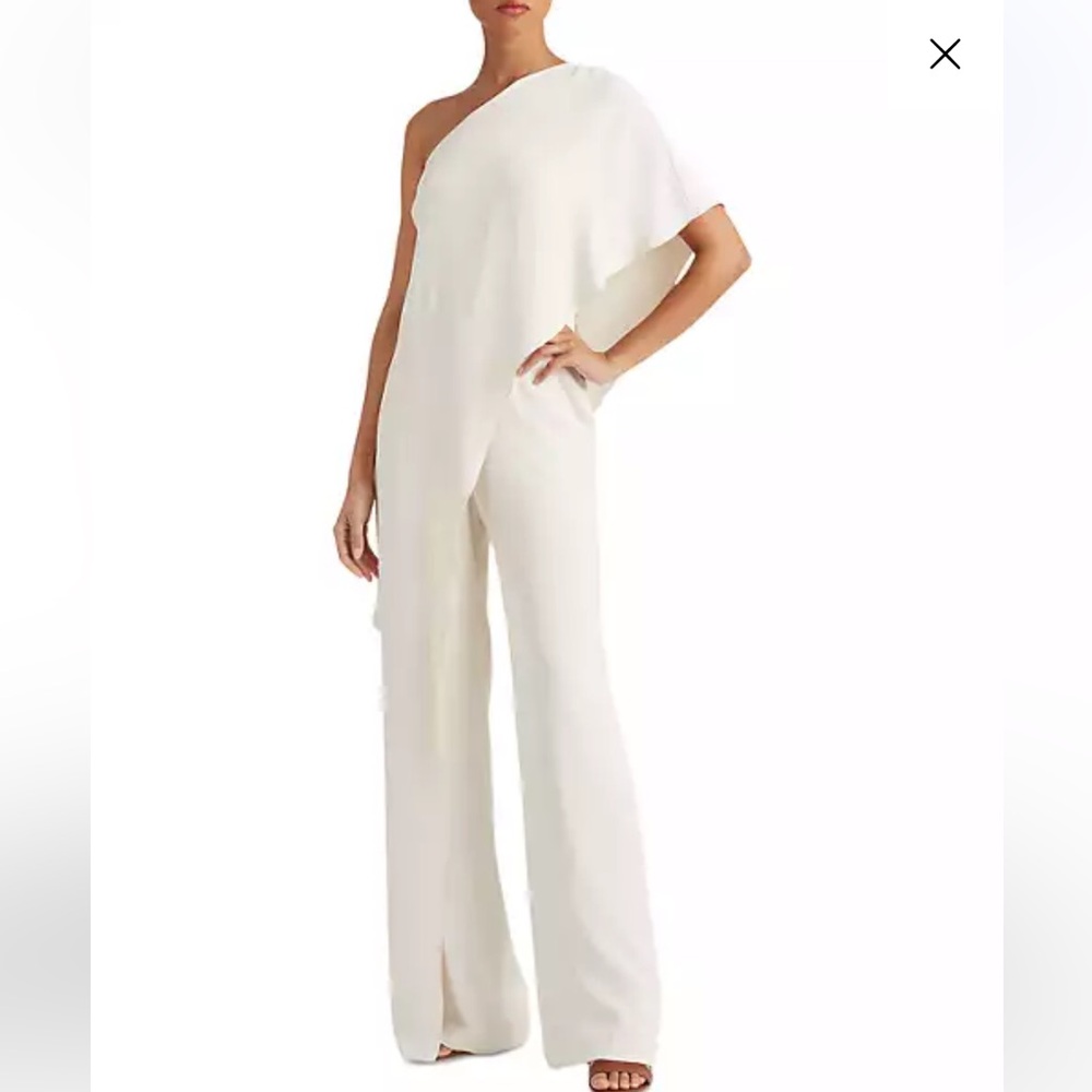 Lauren Ralph Lauren Ivory Jersey jumpsuit